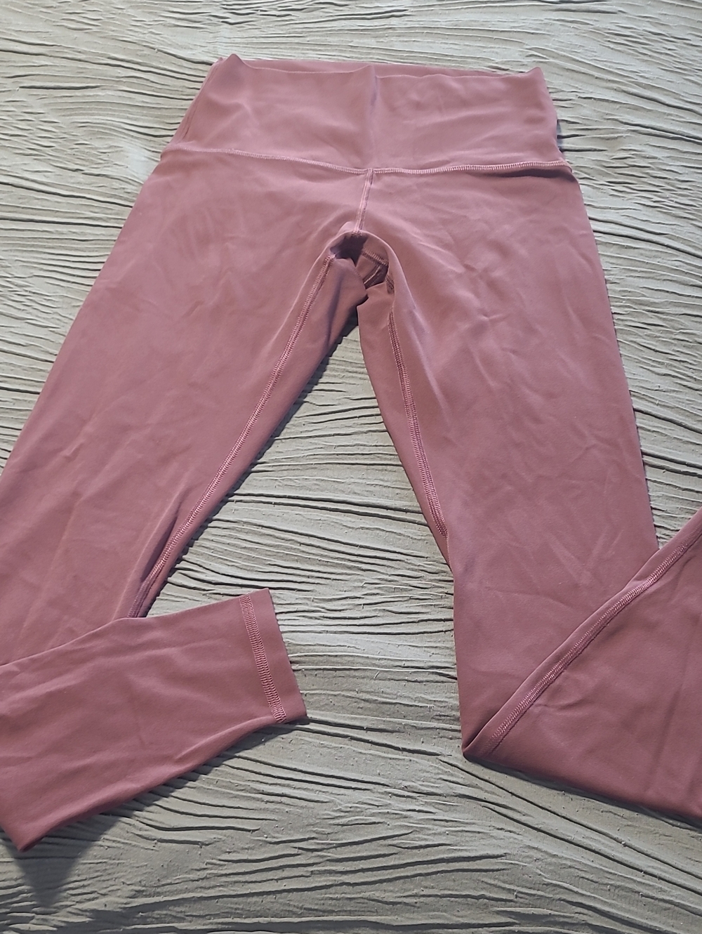 Source Unknown Mauve High-Waist Leggings